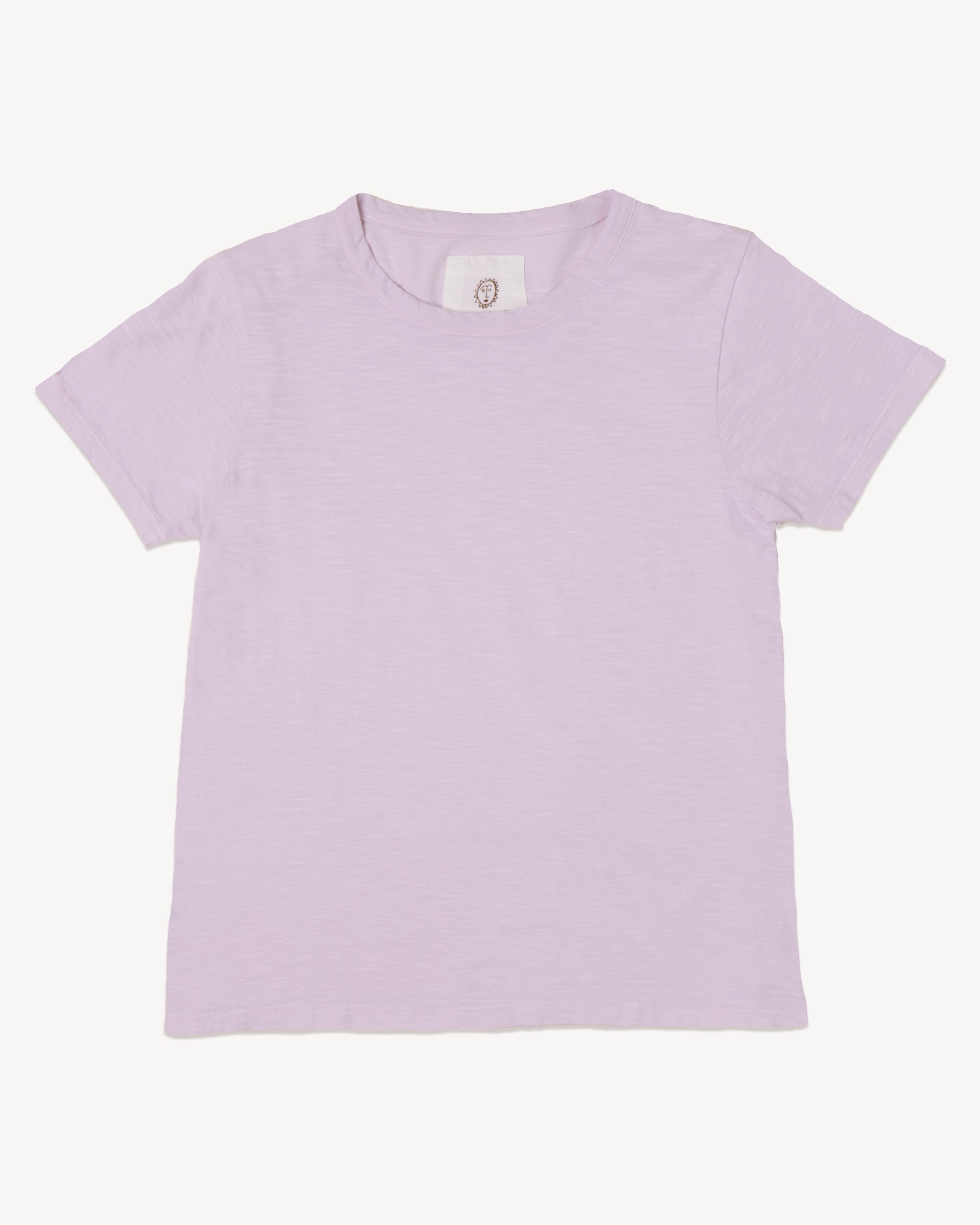Saturday Tee - Knit T-Shirt - Orchid Hush - Printfresh