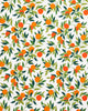 Clementine - Wallpaper Double Roll - Olive - Printfresh