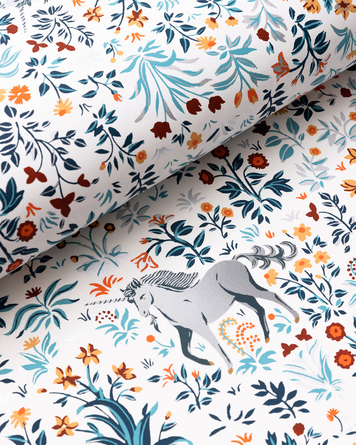 Unicorns Garden Wallpaper Double Roll Cloud