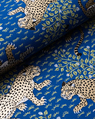 Bagheera - Wallpaper Double Roll - Indigo - Printfresh