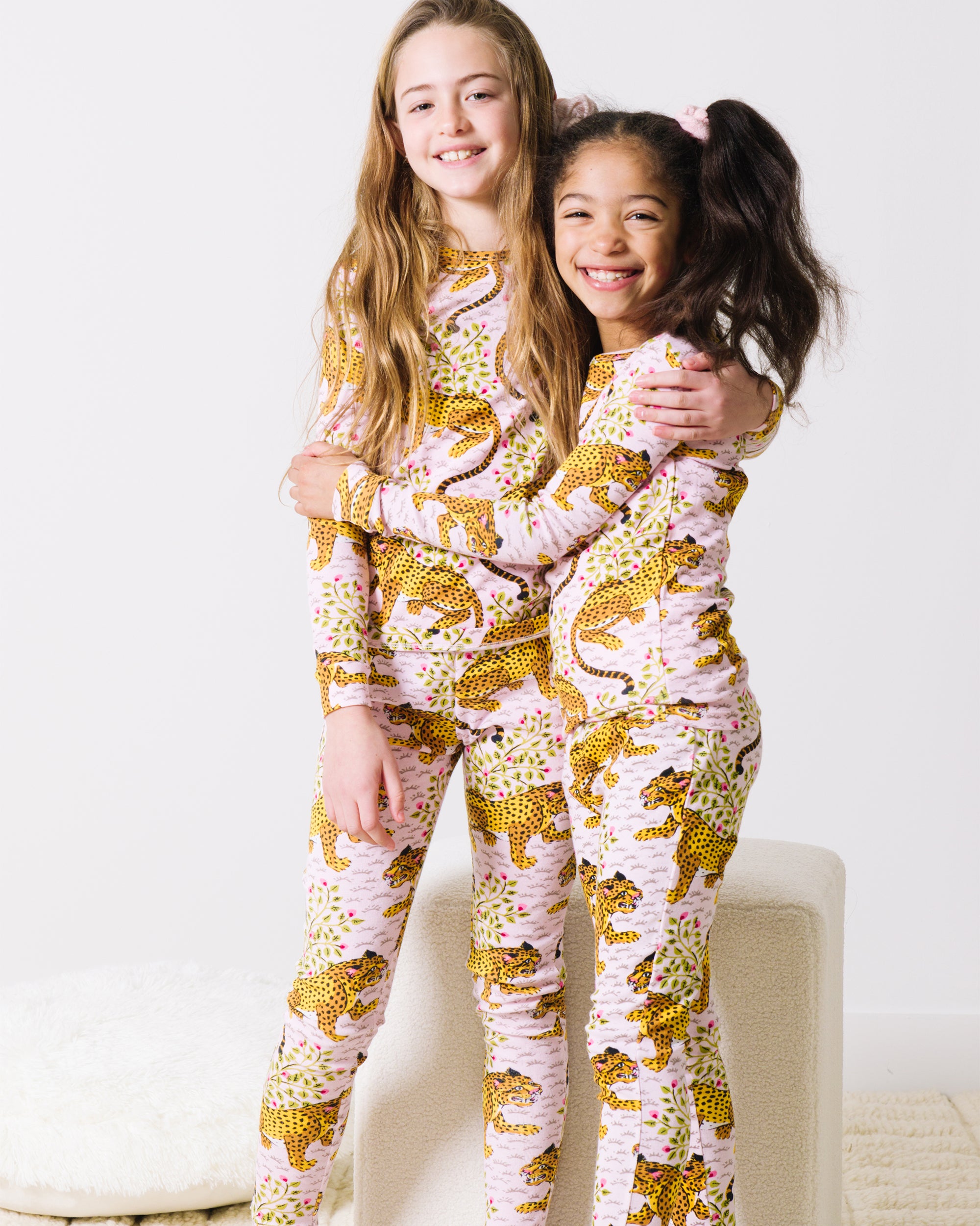 Bagheera - Kids Pajama Set - Blush - Printfresh