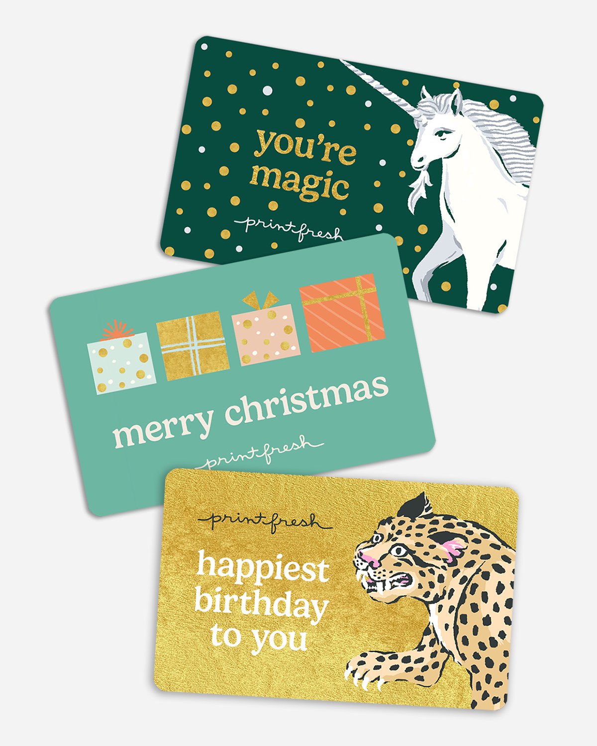 $25 E-Gift Card - Code Will be Sent 12/20 - Printfresh